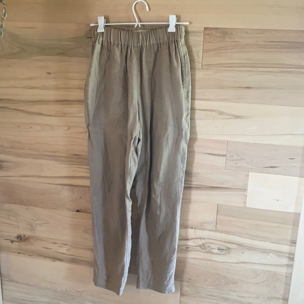 Notperfectlinen Genova Pants Taupe
